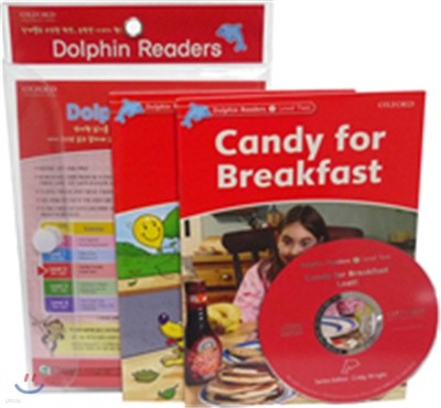 Dolphin Reader Level 2-2 Set : Candy for Breakfast & Lost!