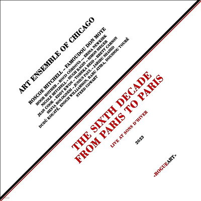 Art Ensemble Of Chicago — Sixth Decade: From Paris To Paris 앨범 커버