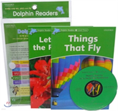 Dolphin Reader Level 3-4 Set : Things that fly & Let's go to the rainforest