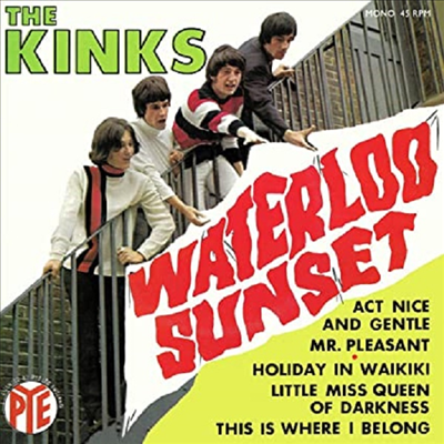 Kinks — Waterloo Sunset (Remastered)(EP)(RSD2022) 앨범 커버