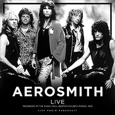 Aerosmith - Best of Live at The Music Hall, Boston 1978 (Live Radio Broadcast) (180g)(LP)