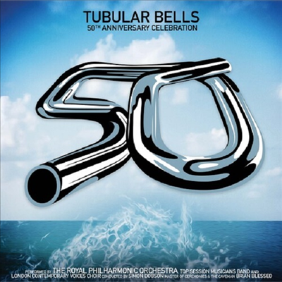 Royal Philharmonic Orchestra (RPO) - Tubular Bells (50th Anniversary Celebration)(Ltd)(Gatefold)(Blue & White Vinyl)(2LP)