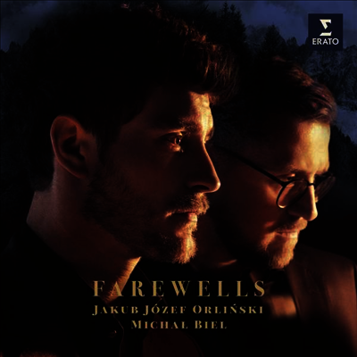 Jakub Jozef Orlinski — 야쿠프 유제프 오를린스키 - 이별: 폴란드 가곡집 (Jakub Jozef Orlinski - Farewells) - Jakub Jozef Orlinski 앨범 커버