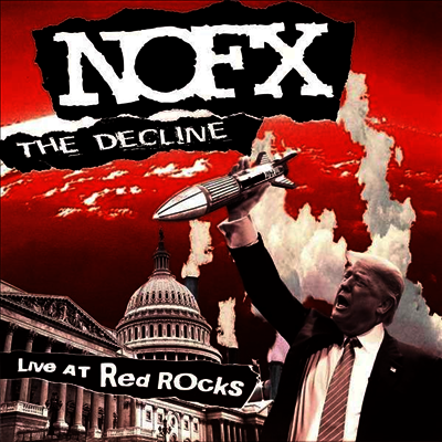 NOFX — Decline Live At Red Rocks( 12" Single) 앨범 커버