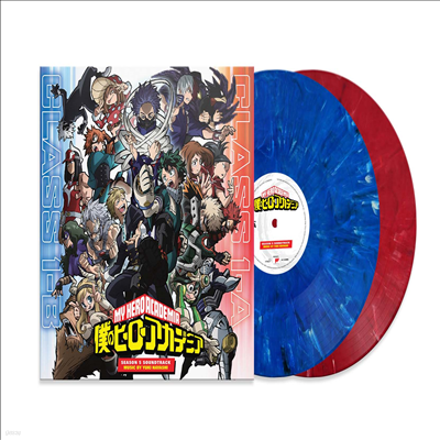 Yuki Hayashi — My Hero Academia: Season 5 (나의 히어로 아카데미아 시즌 5) (Soundtrack) 앨범 커버