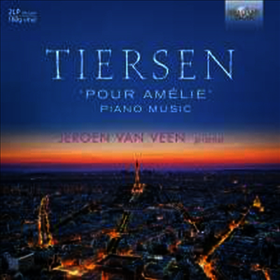 Jeroen van Veen — 얀 티에르상: 영화음악 피아노 작품집 (Yann Tiersen: Film Music for Piano) - Jeroen van Veen 앨범 커버