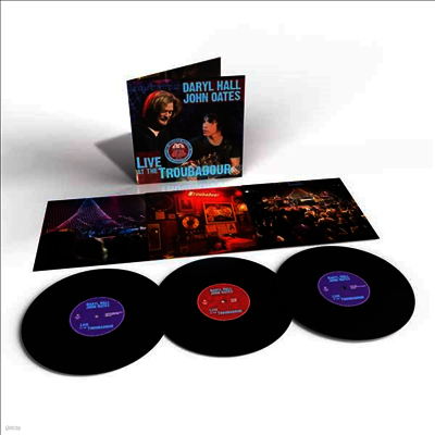Hall & Oates,Daryl Hall & John Oates — Live At The Troubador 앨범 커버
