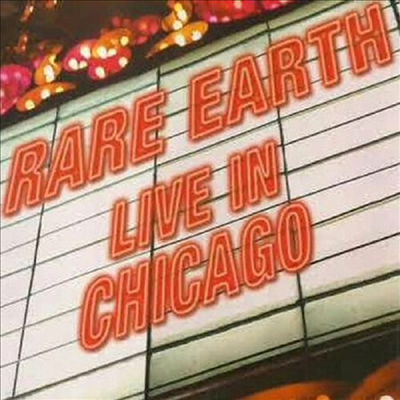Rare Earth - Live In Chicago (Red Translucent Gatefold Colored 2LP)
