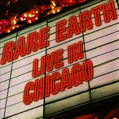 Rare Earth — Live In Chicago 앨범 커버