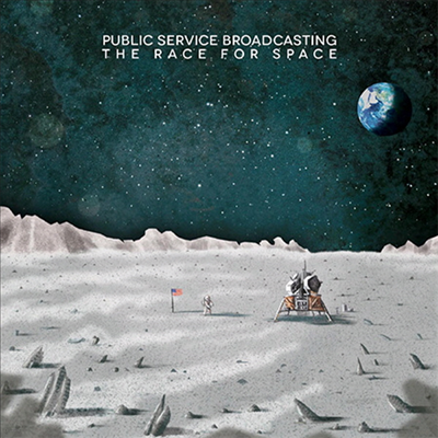 Public Service Broadcasting — The Race For Space 앨범 커버
