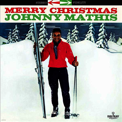 Johnny Mathis — Merry Christmas 앨범 커버