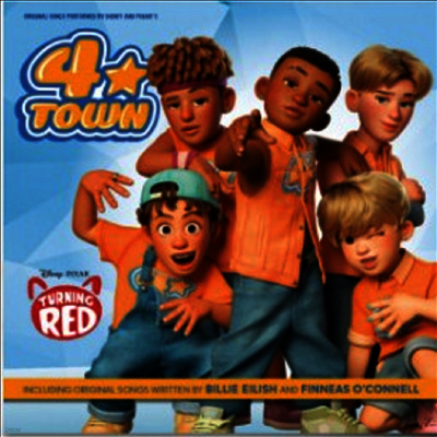 O.S.T. — 4*Town (From Disney And Pixar's Turning Red) (메이의 새빨간 비밀) (Soundtrack) 앨범 커버