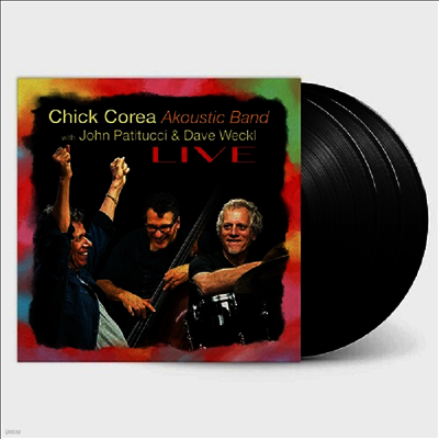 Chick Corea Akoustic Band — Live 앨범 커버