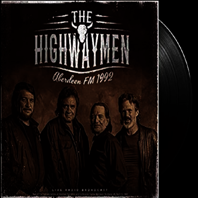 Highwaymen,Johnny Cash,Kris Kristofferson,Waylon Jennings,Willie Nelson — Aberdeen FM 1992 앨범 커버