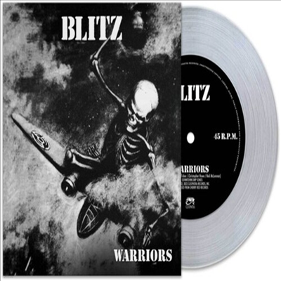 Blitz - Warriors (Clear 7 inch Single LP)