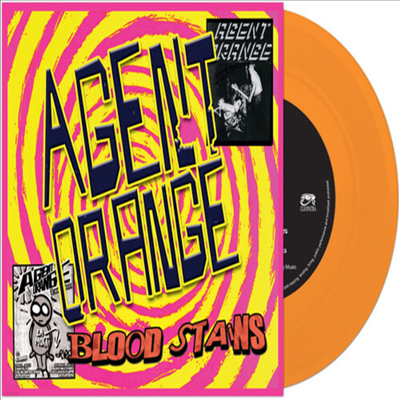 Agent Orange - Bloodstains (Orange 7 inch Single LP)