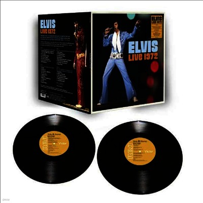 Elvis Presley — Elvis Live 1972 앨범 커버
