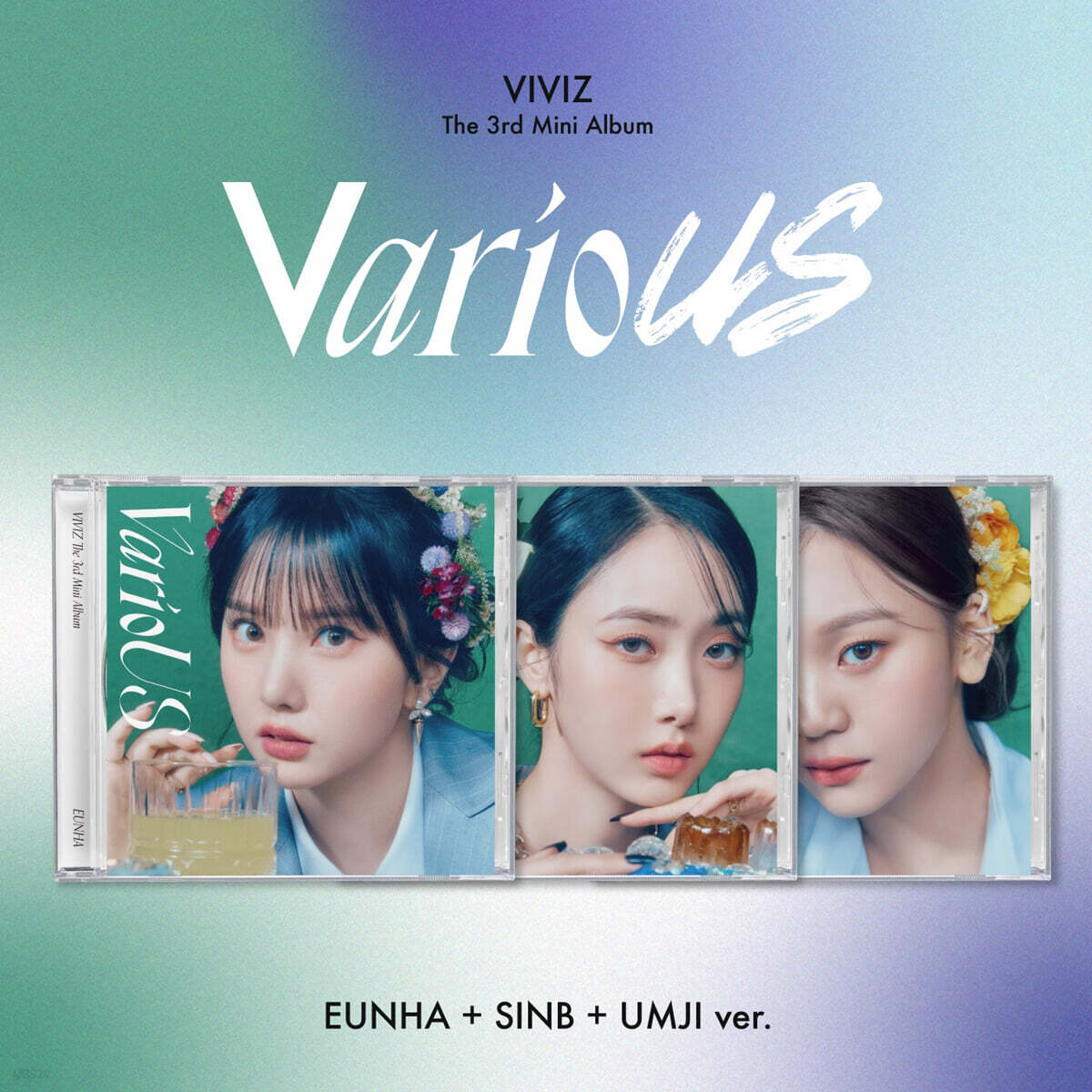 비비지 (VIVIZ) - 미니앨범 3집 : VarioUS [Jewel Case] [SET]