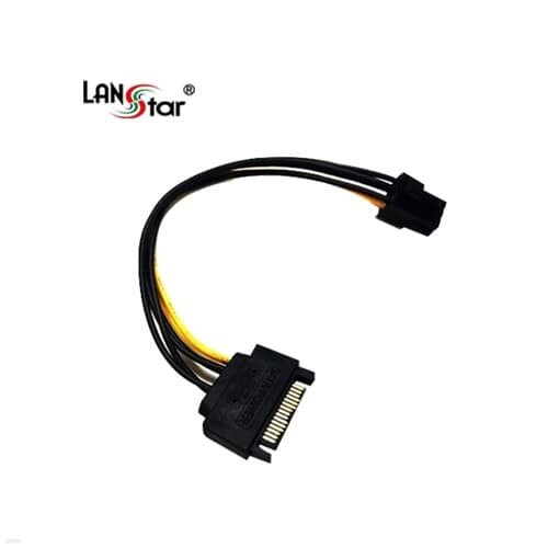 LANSTAR SATA to VGA ȯ (LS-SATAVGA6P-0.2M)(20cm)