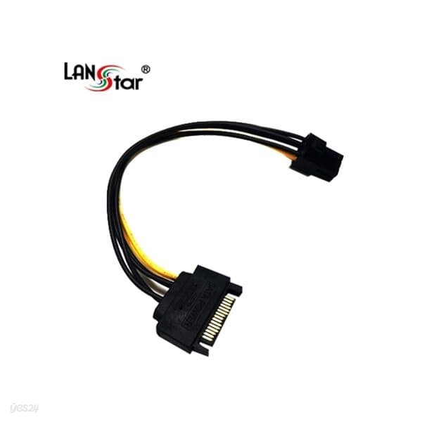 LANSTAR SATA to VGA 변환 (LS-SATAVGA6P-0.2M)(20cm)