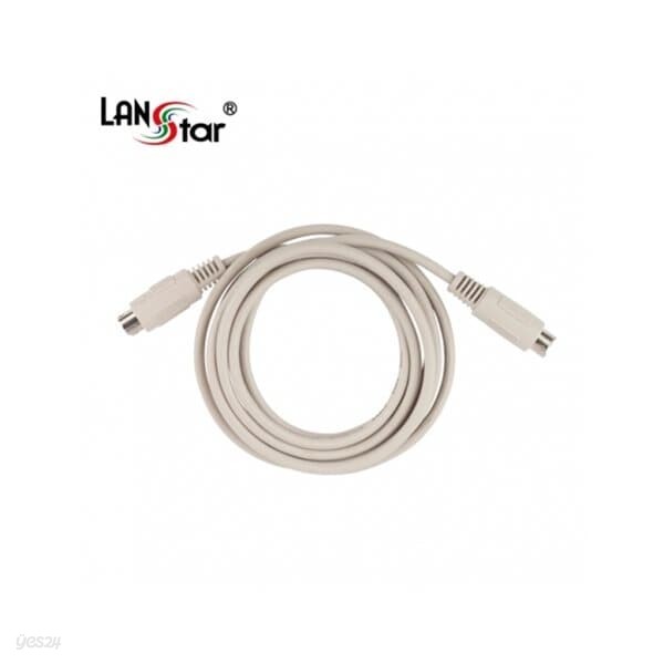 LANSTAR PS/2(M/M) 키/마 케이블 (LS-PS2-6MM, 5m)
