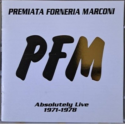 P.F.M /best of live 1971-1978