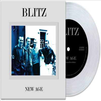 Blitz - New Age (Clear 7 inch Single LP)