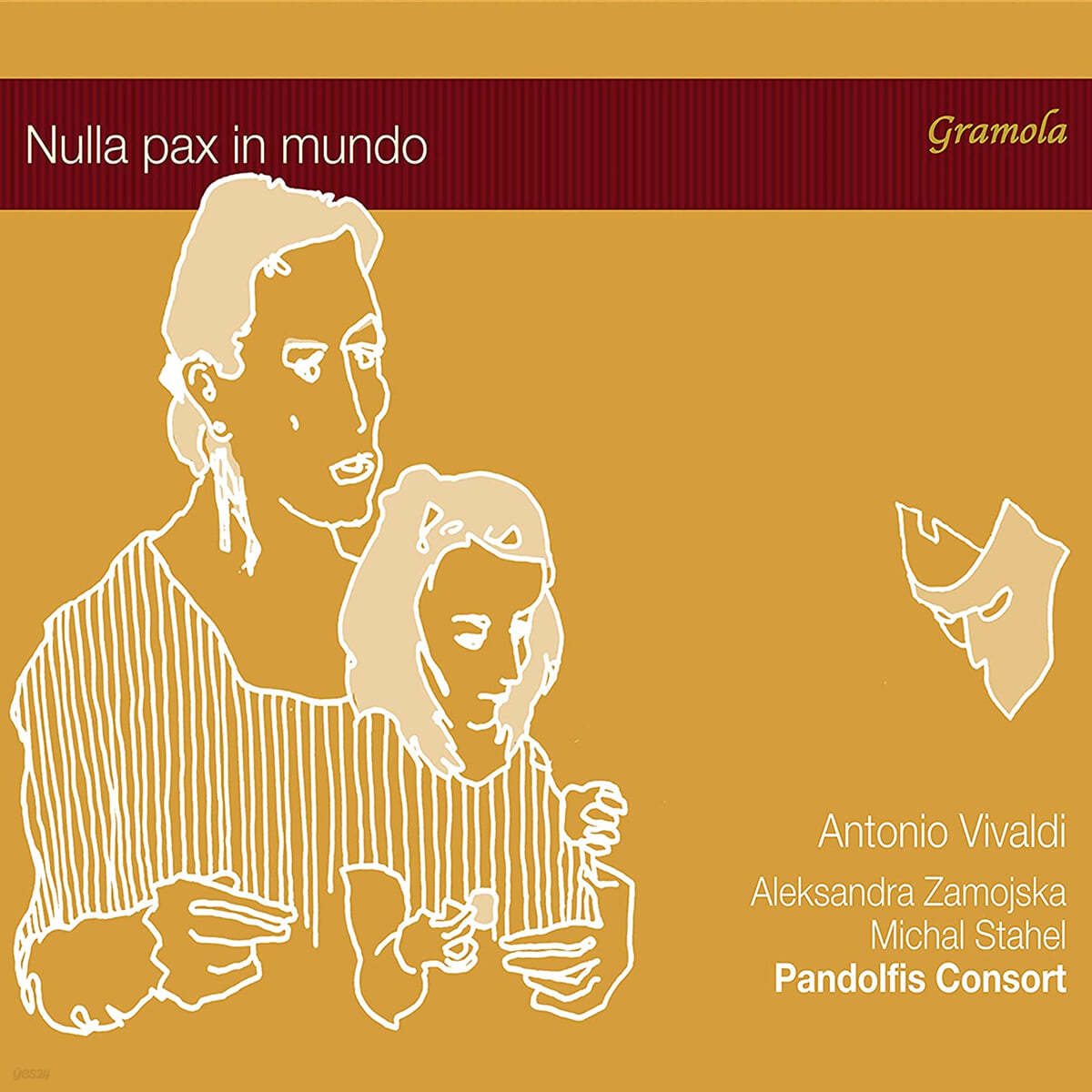 Pandolfis Consort 비발디: 모테트 ‘세상에 참 평화 없어라’, 첼로 협주곡 라단조 등 (Antonio Vivaldi: Nulla pax in mundo)