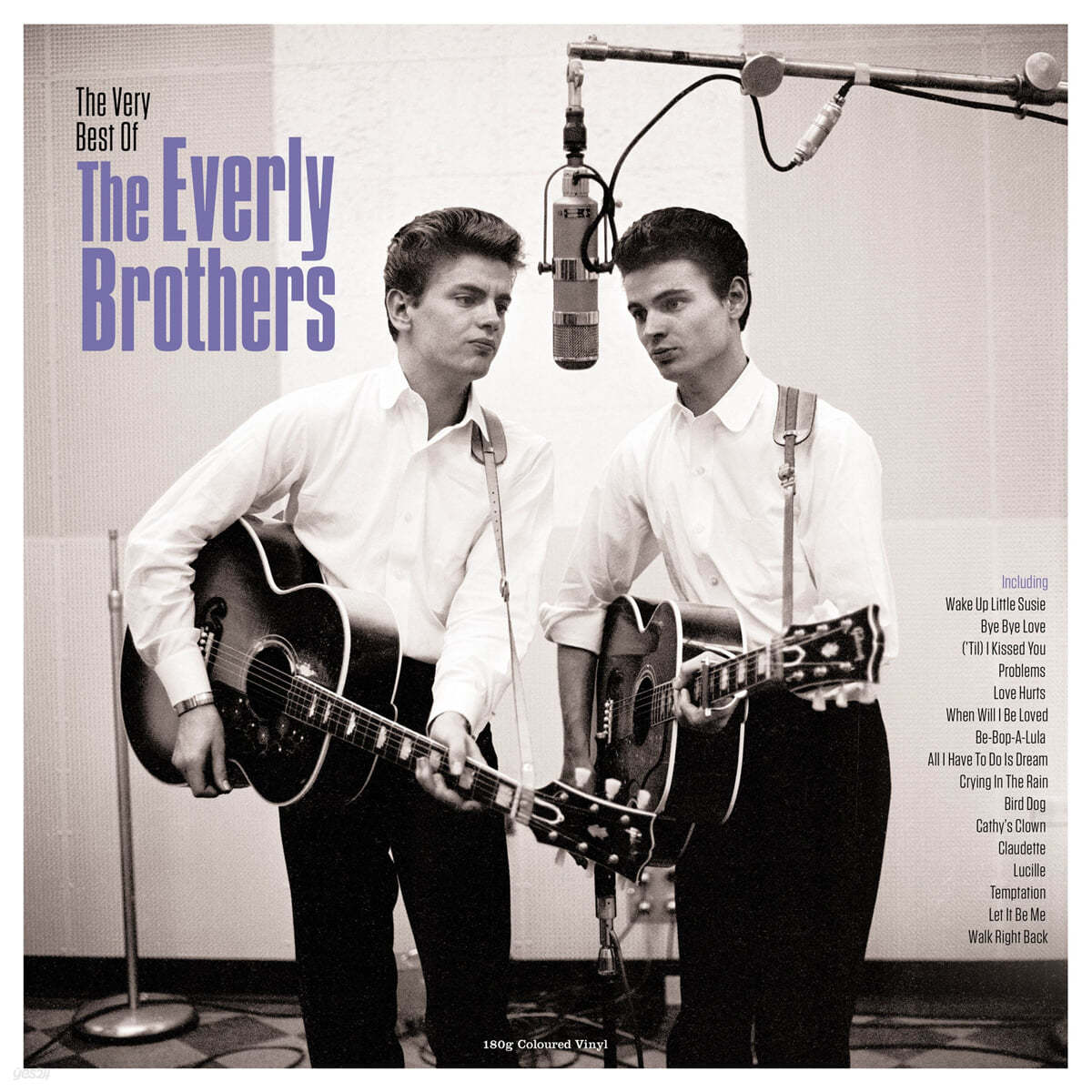 에벌리 브라더스 인기곡 모음집 (The Very Best of The Everly Brothers) [화이트 컬러 LP]