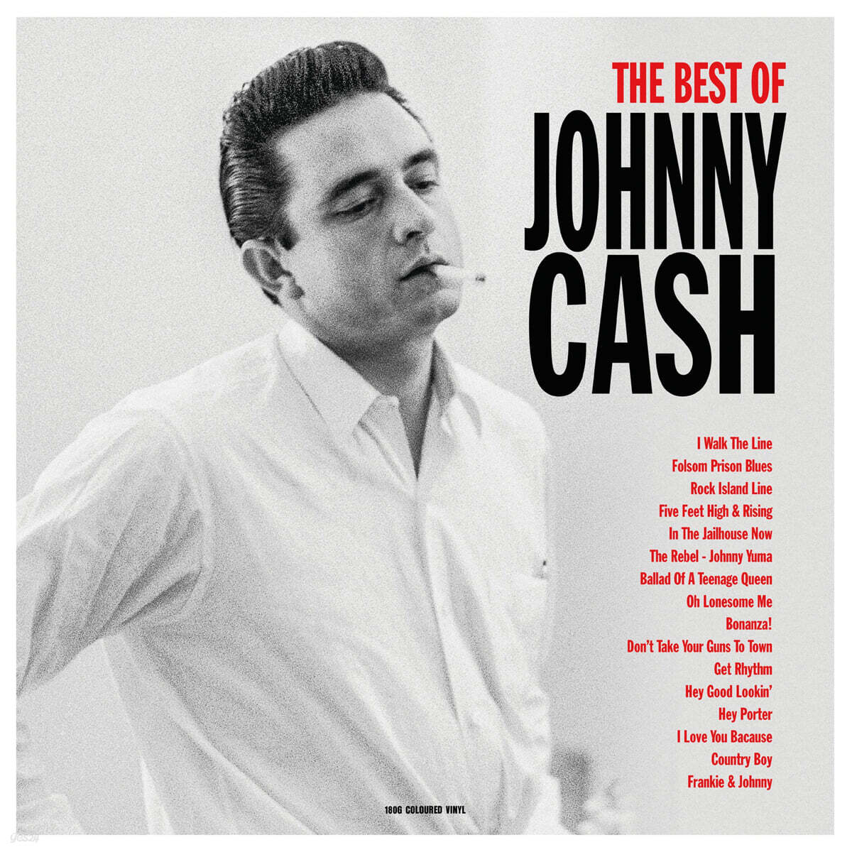 쟈니 캐쉬 인기곡 모음집 (The Best of Johnny Cash) [레드 컬러 LP]