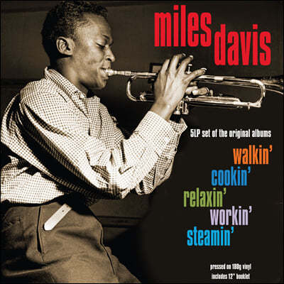 Miles Davis (Ͻ ̺) - Walkin', Cookin', Relaxin', Workin', Steamin' [5LP]