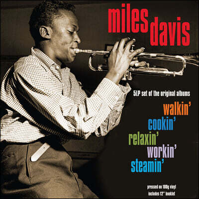 Miles Davis — Walkin', Cookin', Relaxin', Workin', Steamin' 앨범 커버