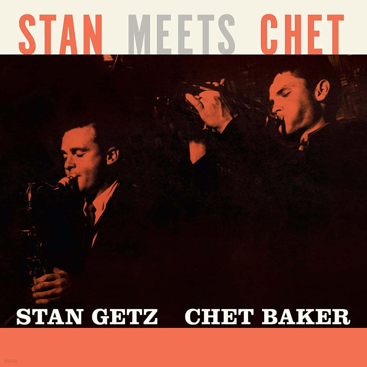 Stan Getz / Chet Baker (스탄 게츠 / 쳇 베이커) - Stan Meets Chet [오렌지 컬러 LP]