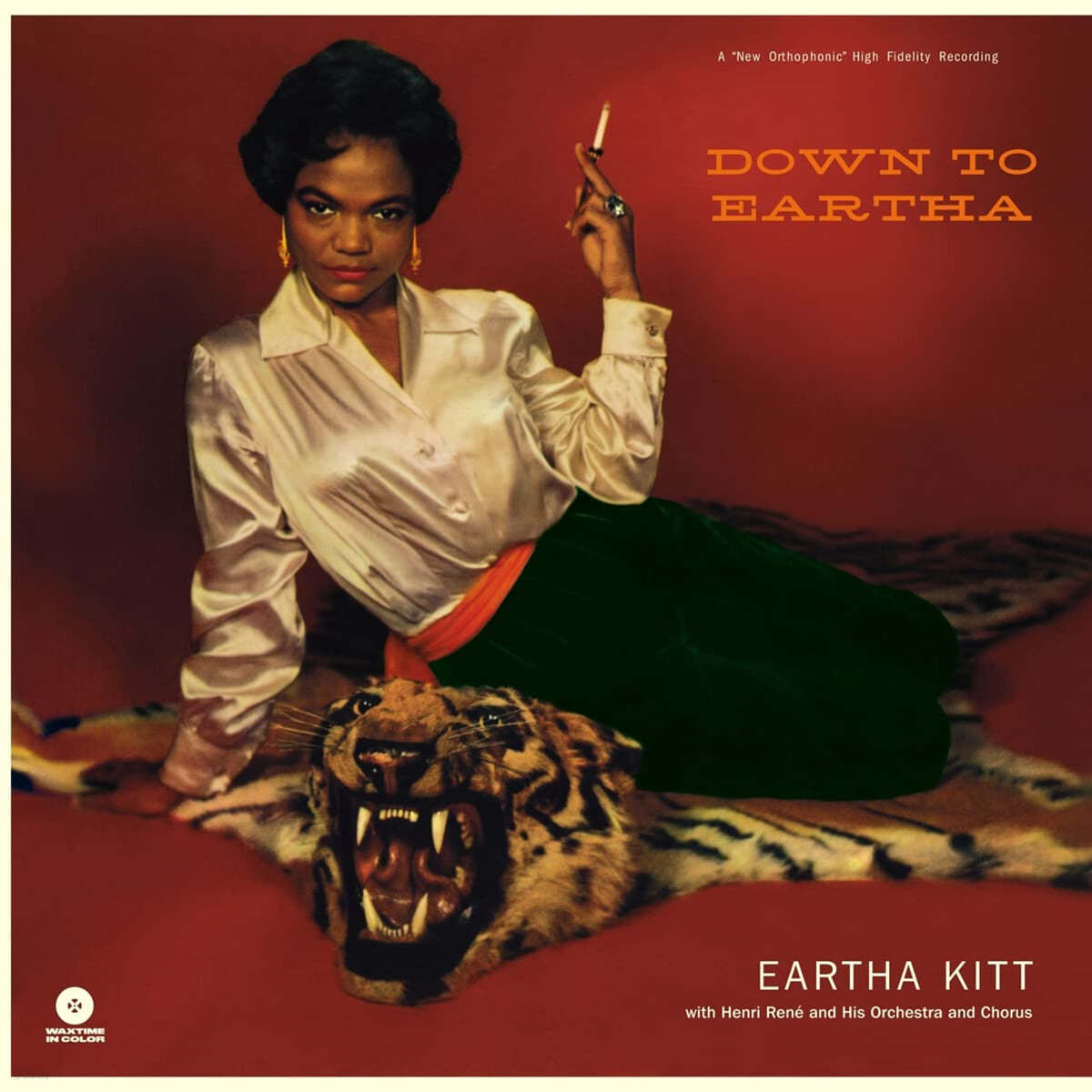 Eartha Kitt (어사 키트) - Down To Eartha [오렌지 컬러 LP]