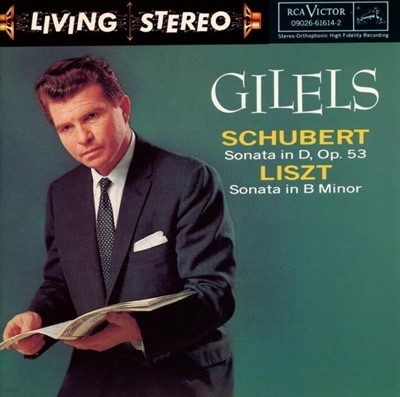 슈베르트 (Franz Schubert), 리스트 (Franz Liszt) : 에밀 길레스가 연주하는 슈베르트 & 리스트 - 길렐스 (Emil Gilels)(US발매)