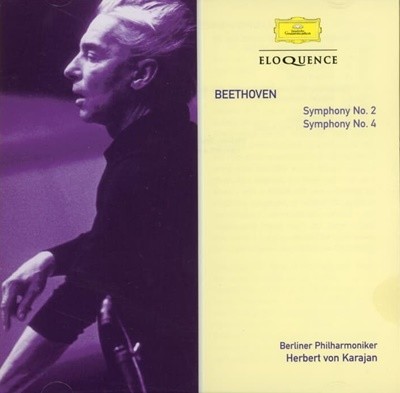 Beethoven : Symphony No. 2 , 4 - 카라얀 (Herbert Von Karajan)(유럽발매)