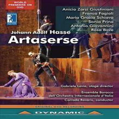 ϼ:  'ƸŸ' (Hasse: Oepra 'Artaserse') (ѱڸ)(2DVD) (2016)(DVD) - Corrado Rovaris