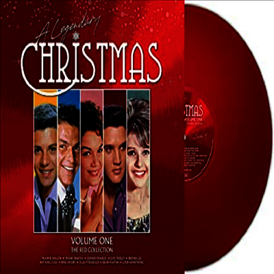 Various Artists — A Legendary Christmas - Volume One - The Red Collection (Remastered) 앨범 커버