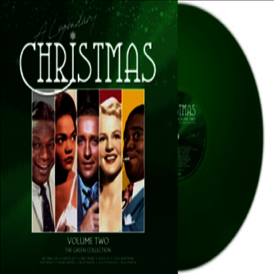 Various Artists — A Legendary Christmas - Volume Two - The Green Collection (Remastered) 앨범 커버