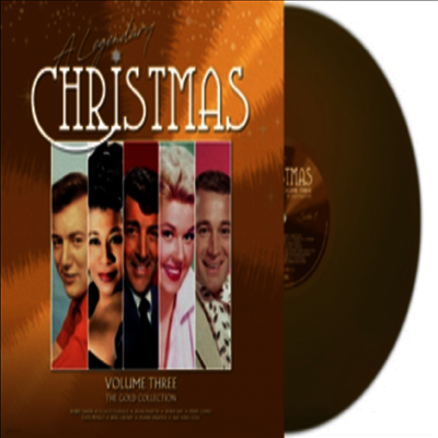 Various Artists — A Legendary Christmas - Volume Three - The Gold Collection (Remastered) 앨범 커버
