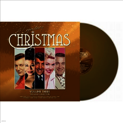 Various Artists — A Legendary Christmas - Volume Three - The Gold Collection (Remastered) 앨범 커버
