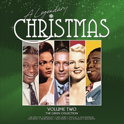 Various Artists — A Legendary Christmas - Volume Two - The Green Collection 앨범 커버