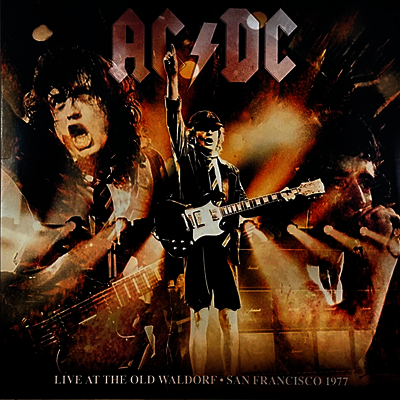 AC/DC — Live At The Old Waldorf - San Francisco 1977 앨범 커버