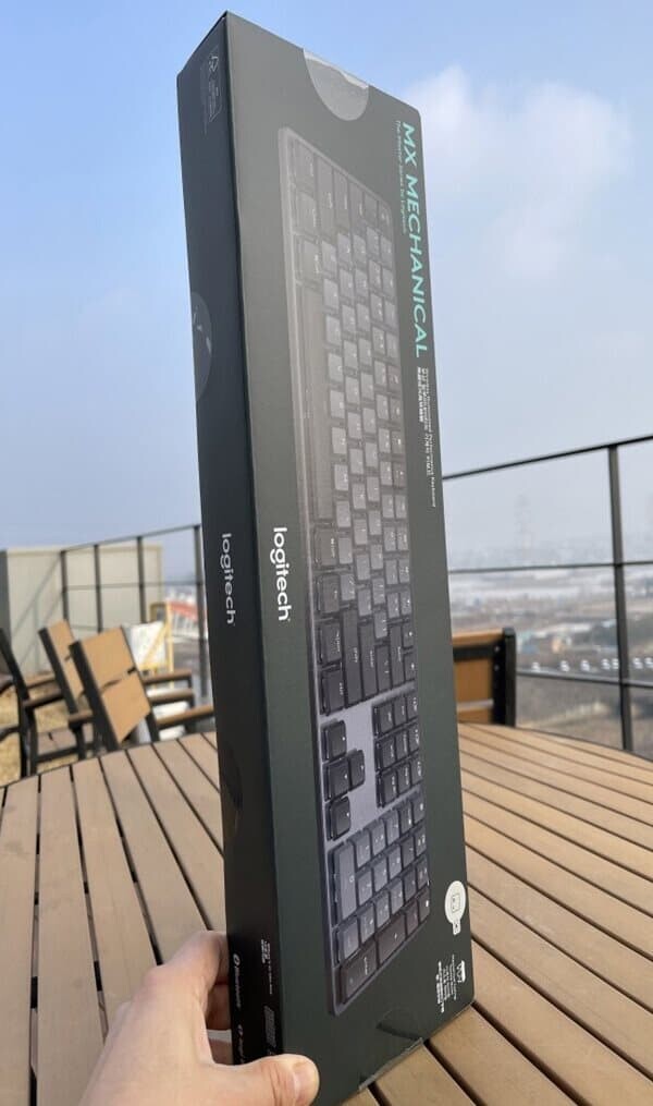 프로 로지텍 MX Mechanical 무선 발광 기계식 키보드 블랙