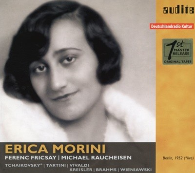에리카 모리니 - Erica Morini - Tchaikovsky,Tartini RIAS Recordings Berlin 1952 [독일발매]