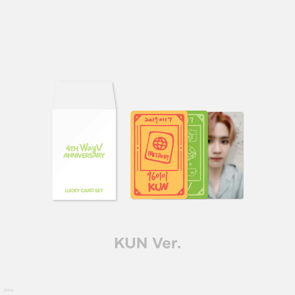 [WayV 4th Anniversary] 4주년 럭키 카드 SET [KUN ver.]