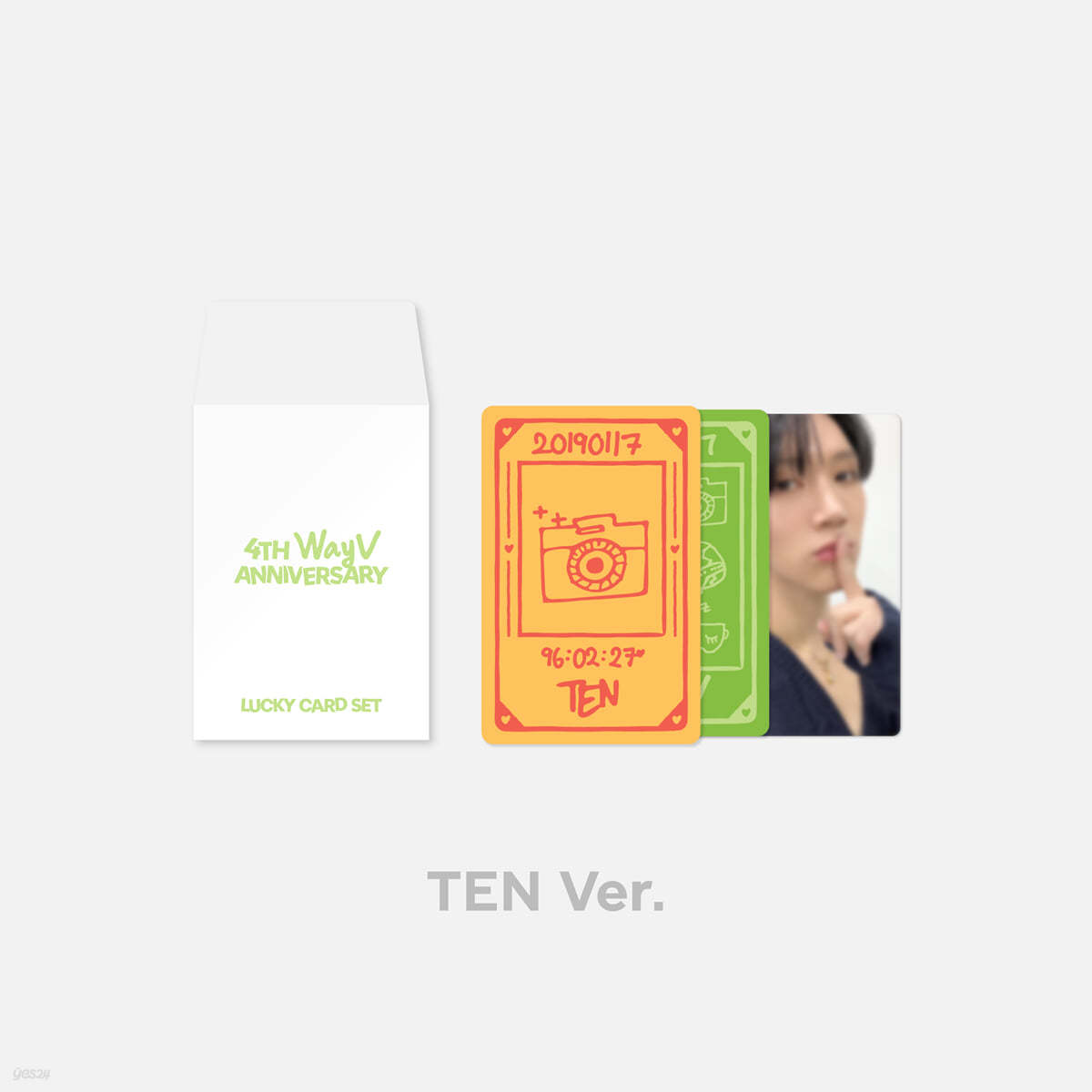 [WayV 4th Anniversary] 4주년 럭키 카드 SET [TEN ver.]