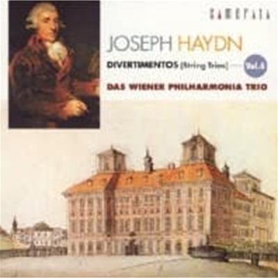 Wiener Philharmonia Trio / Haydn: Divertimentos (String Trios) Vol.6 (일본수입/CMCD28046)