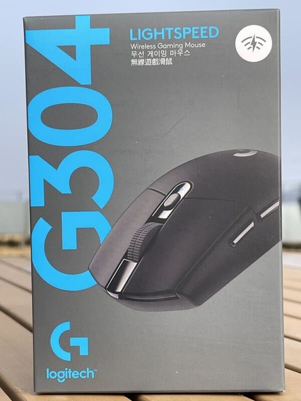 로지텍 G304 LightSpeed 무선 게이밍 마우스 블랙