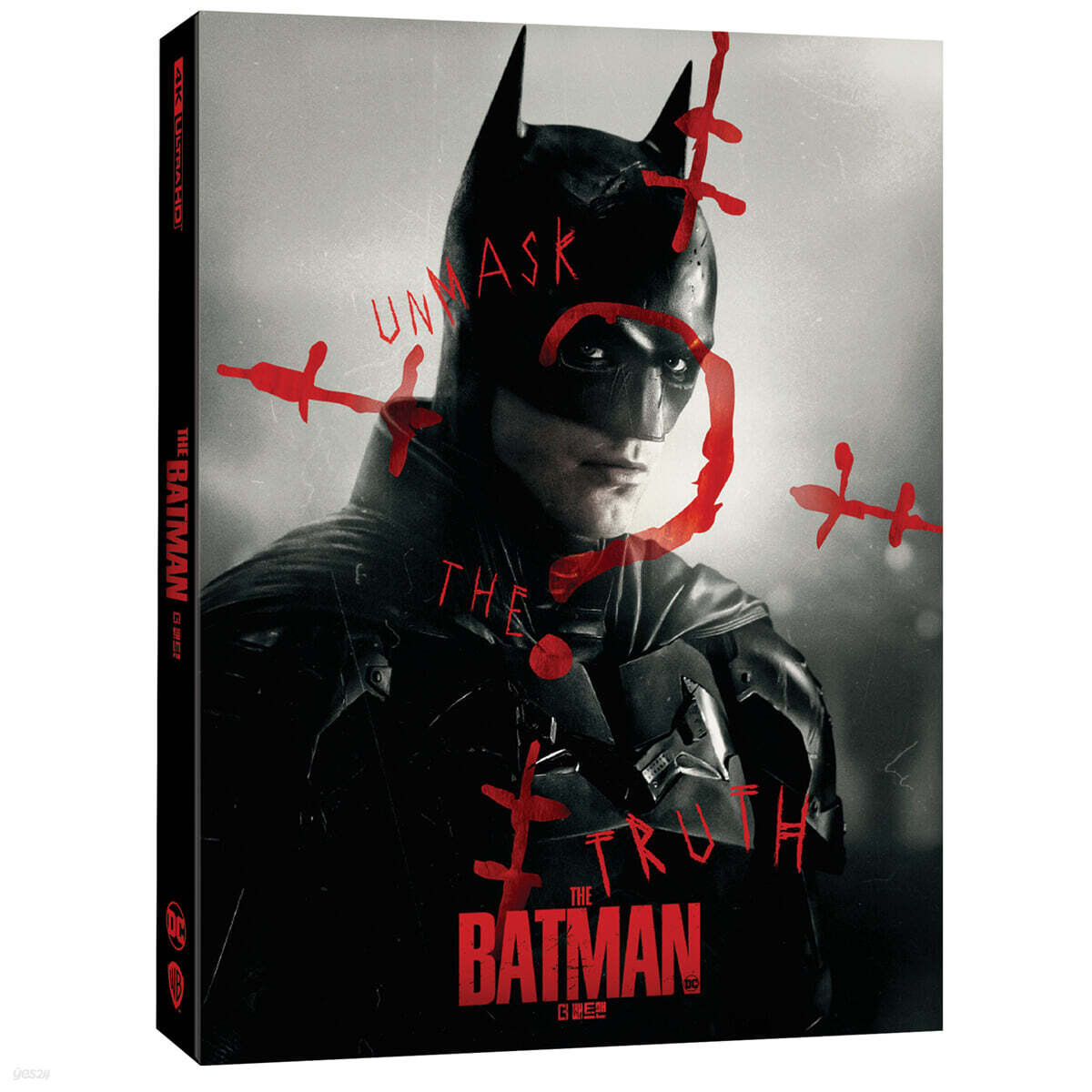 더 배트맨 (3Disc, 4K UHD+BD+보너스 BD 리패키지 슬립케이스 한정판) : 블루레이